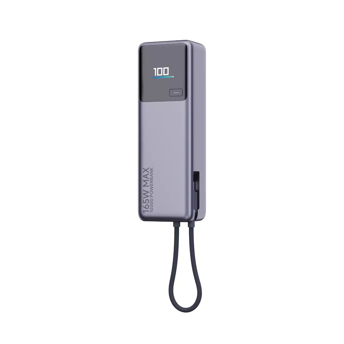 Xiaomi Power Bank with Integrated Cable - 165W / 10,000mAh / GrayIT CarePower Banks