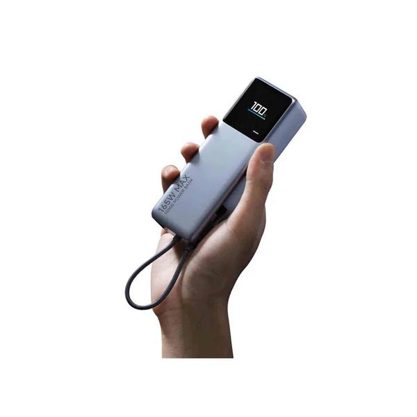 Xiaomi Power Bank with Integrated Cable - 165W / 10,000mAh / GrayIT CarePower Banks