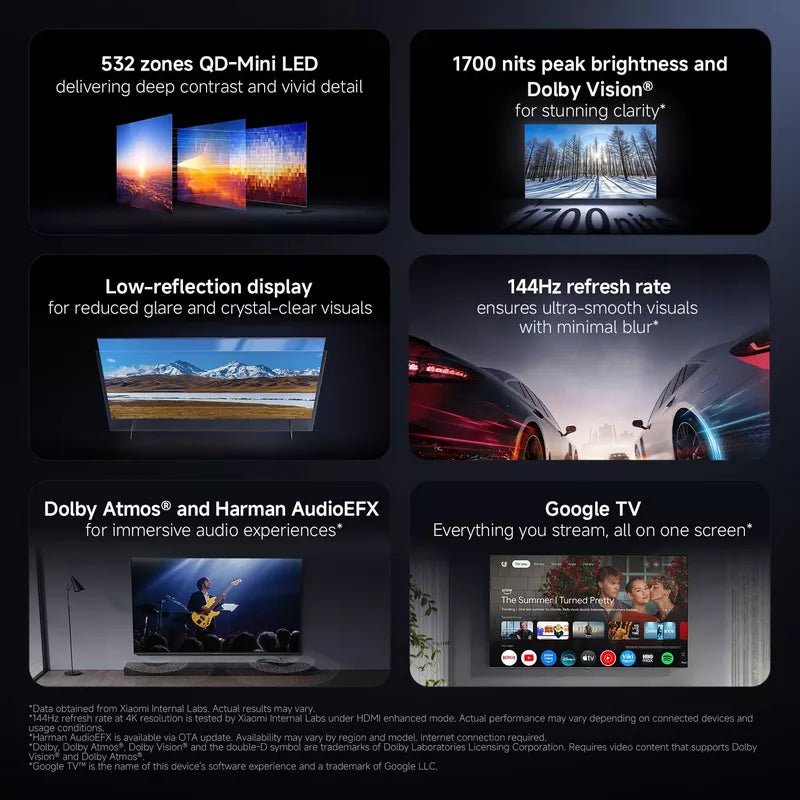 Xiaomi TV S Pro Mini LED 75 2026 Smart TV 4K QD-Mini LED 144Hz Dolby Vision | IT Care Kuwait