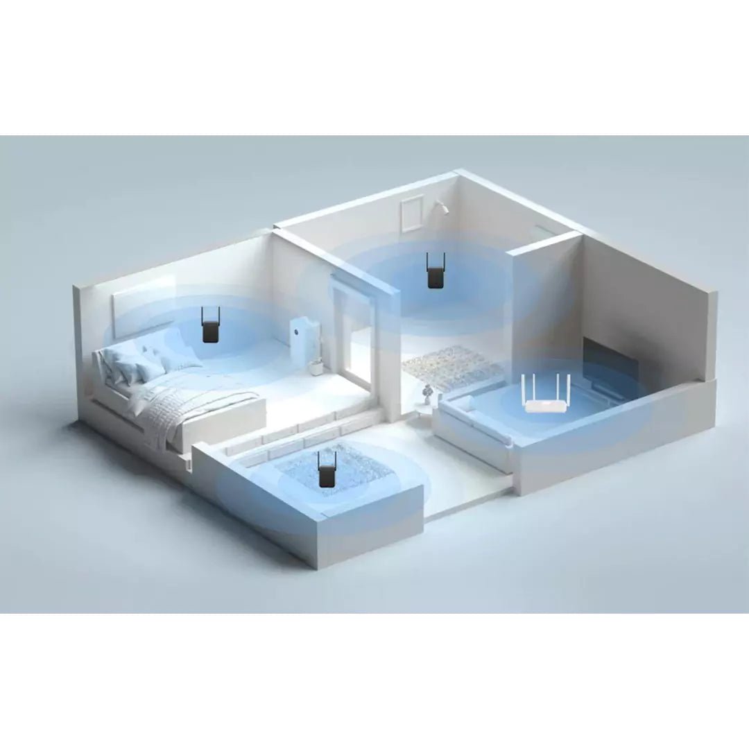 Xiaomi Wi - Fi Range Extender AC1200 - 300 Mbps / 2.40GHz / BlackIT CareRange Extender