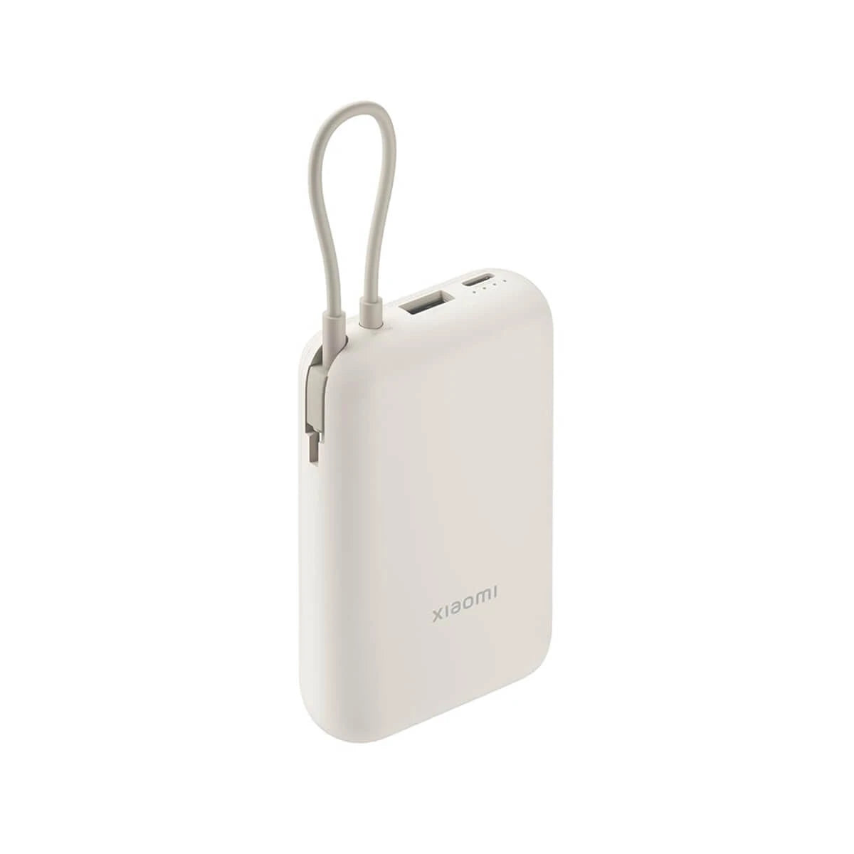 Xiaomi Power Bank 10000mAh Integrated Cable - Tan