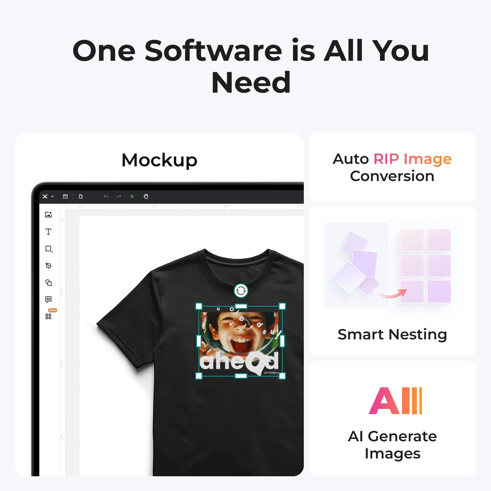 xTool Apparel Printer – Versatile DTF Printing Bundle/ Fully Automatic Print - to - Bake SystemIT CareDTF Printer