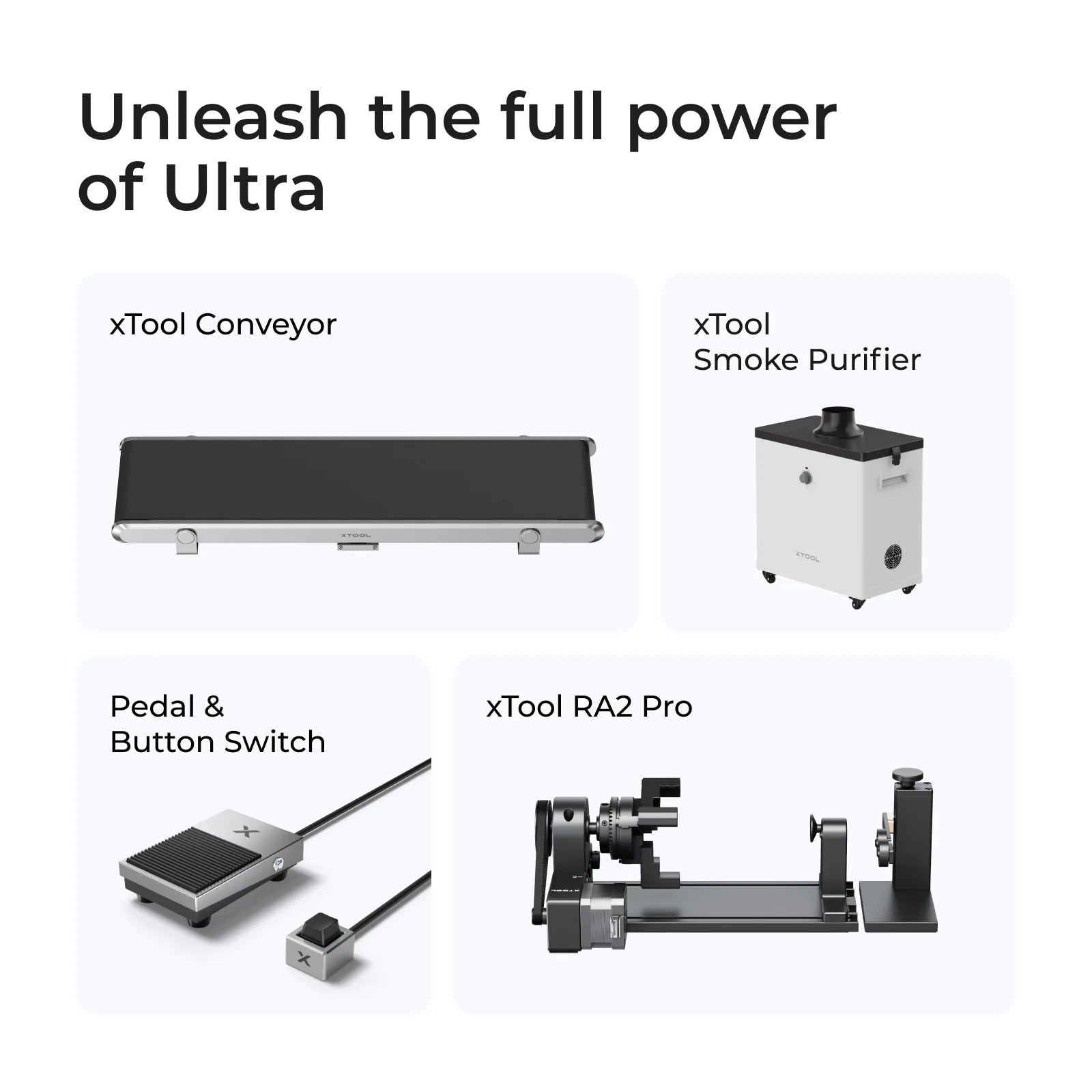 xTool F1 Ultra Dual - Laser Engraving & Cutting Machine - 22 × 22 cm / 10000mm/s SpeedIT CareLaser Engraving & Cutting Machine