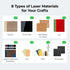 xTool Laser Material Explore Kit (111pcs)IT CareMaterial Explore Kit