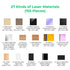 xTool Ultimate Laser Material Kit – 155pcsIT CareMaterial Kit