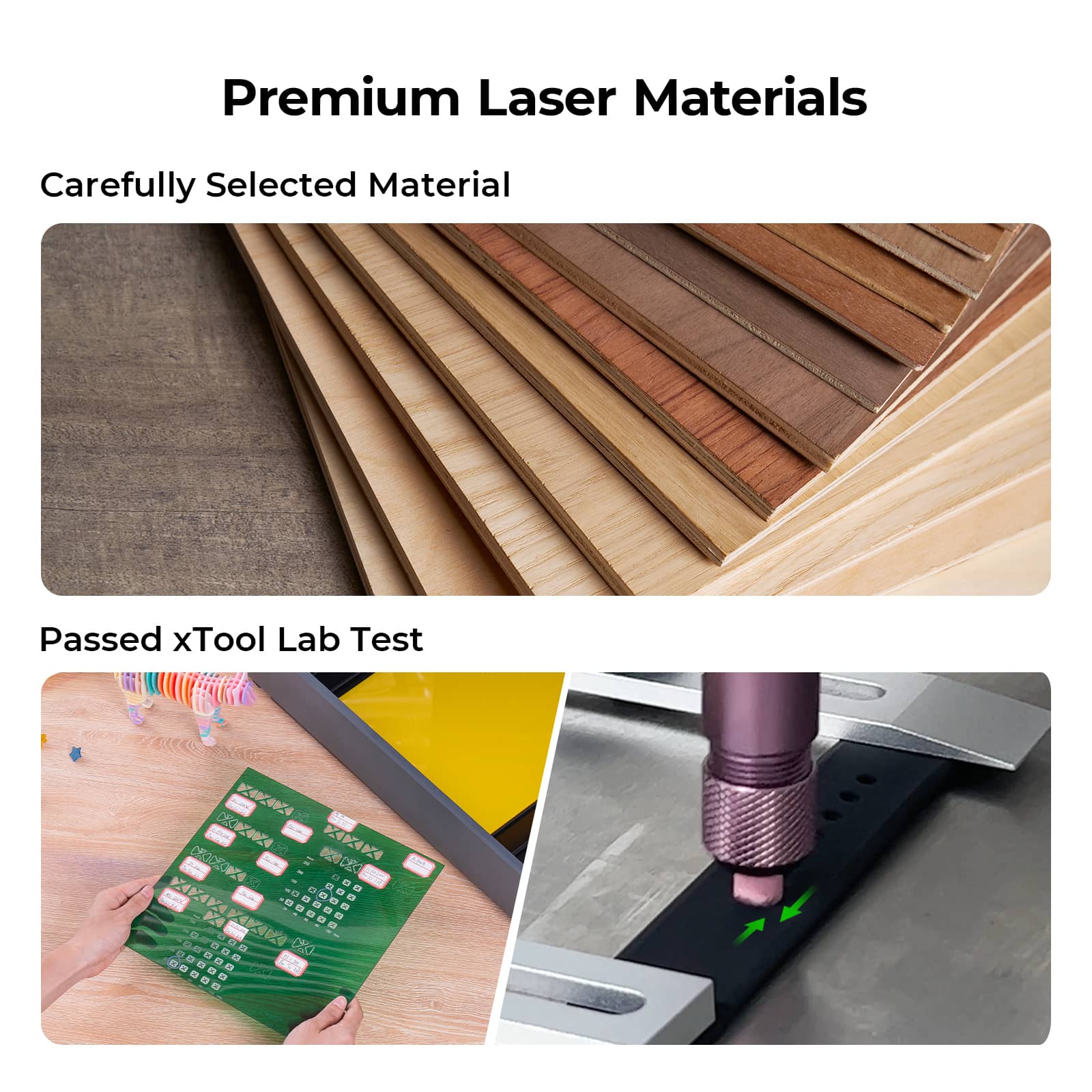 xTool Ultimate Laser Material Kit – 155pcsIT CareMaterial Kit