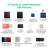 xTool Ultimate Laser Material Kit – 155pcsIT CareMaterial Kit