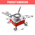 Portable Folding Camping Gas Stove with Butane Burner & Storage Bag - YC-201