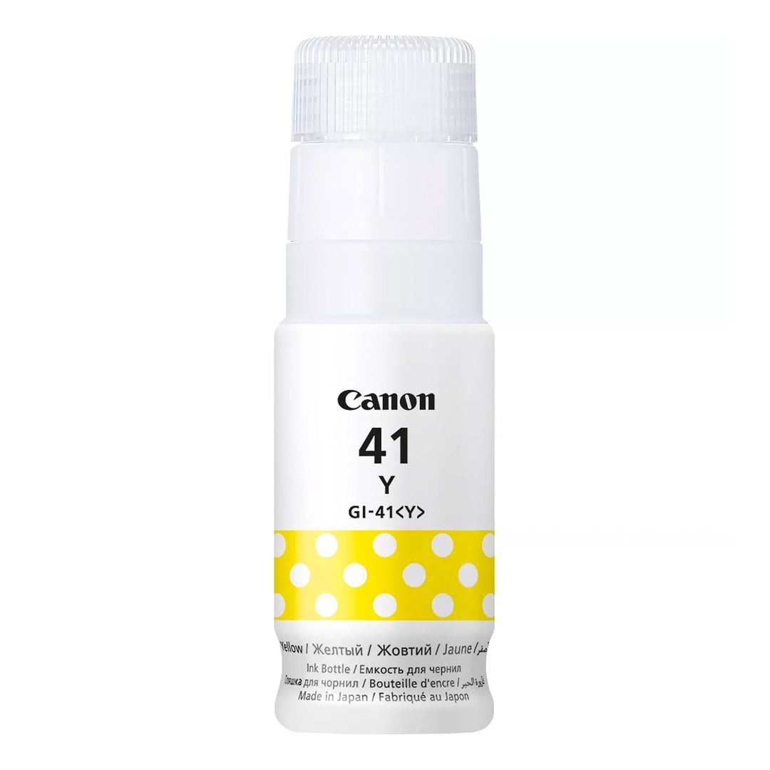 زجاجة حبر Canon GI-41 – 7.7 ألف صفحة/ لون أصفر/ زجاجة حبر