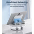 Yesido C293 Aluminum Alloy 360° Rotating Laptop/Tablet Stand – Foldable & Heat Dissipating Design
