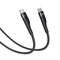 Yesido CA116 Braided Data Cable PD 60W Fast Charging 3M Type-C Black | IT Care Kuwait