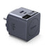 UGREEN X614 45W GaN Fast Charger with Retractable USB-C Cable 2-Port - Space Gray