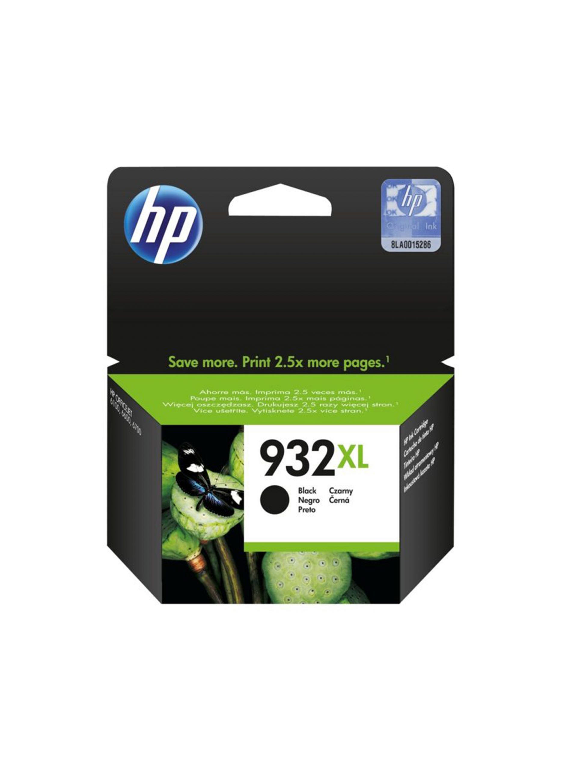 HP 932XL Black Ink Cartridge-CN053AE