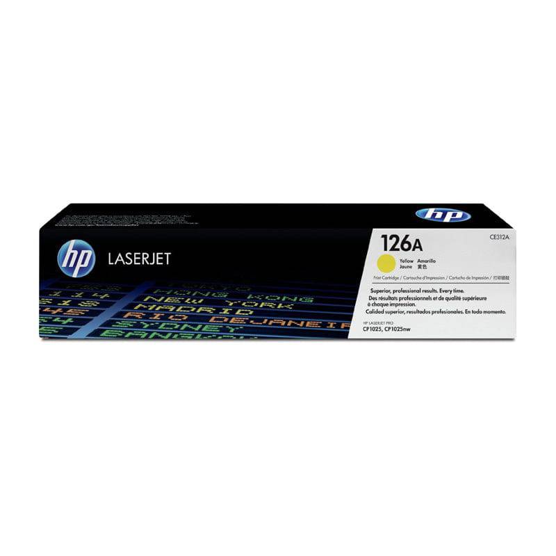 HP 126A Yellow Color - (CE312A)