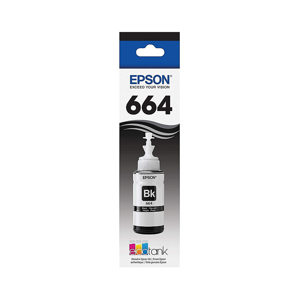 Epson 664 Black Ink Bottle 70ML